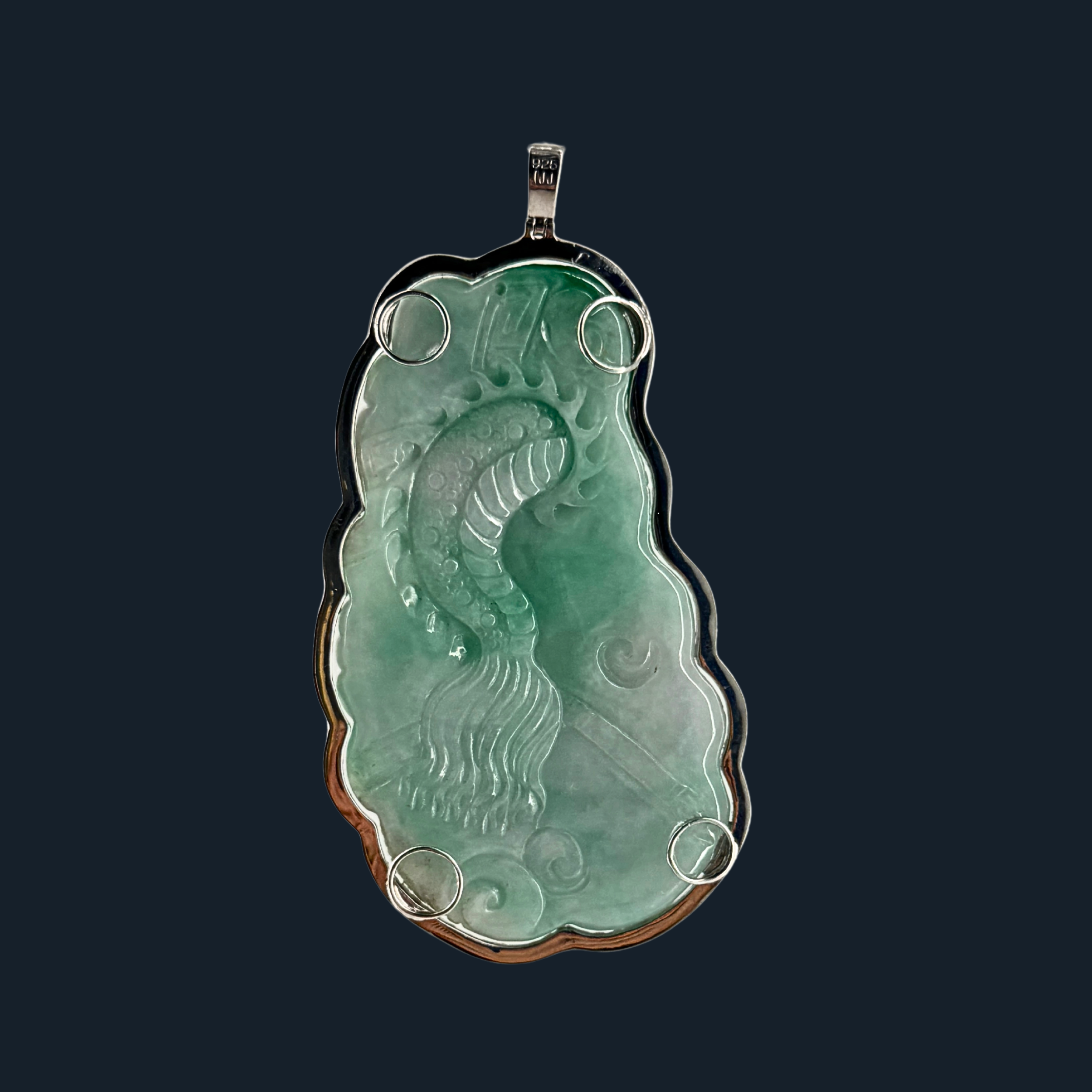 💎 ICED Green Jade Dragon Symbol to boost Business Success