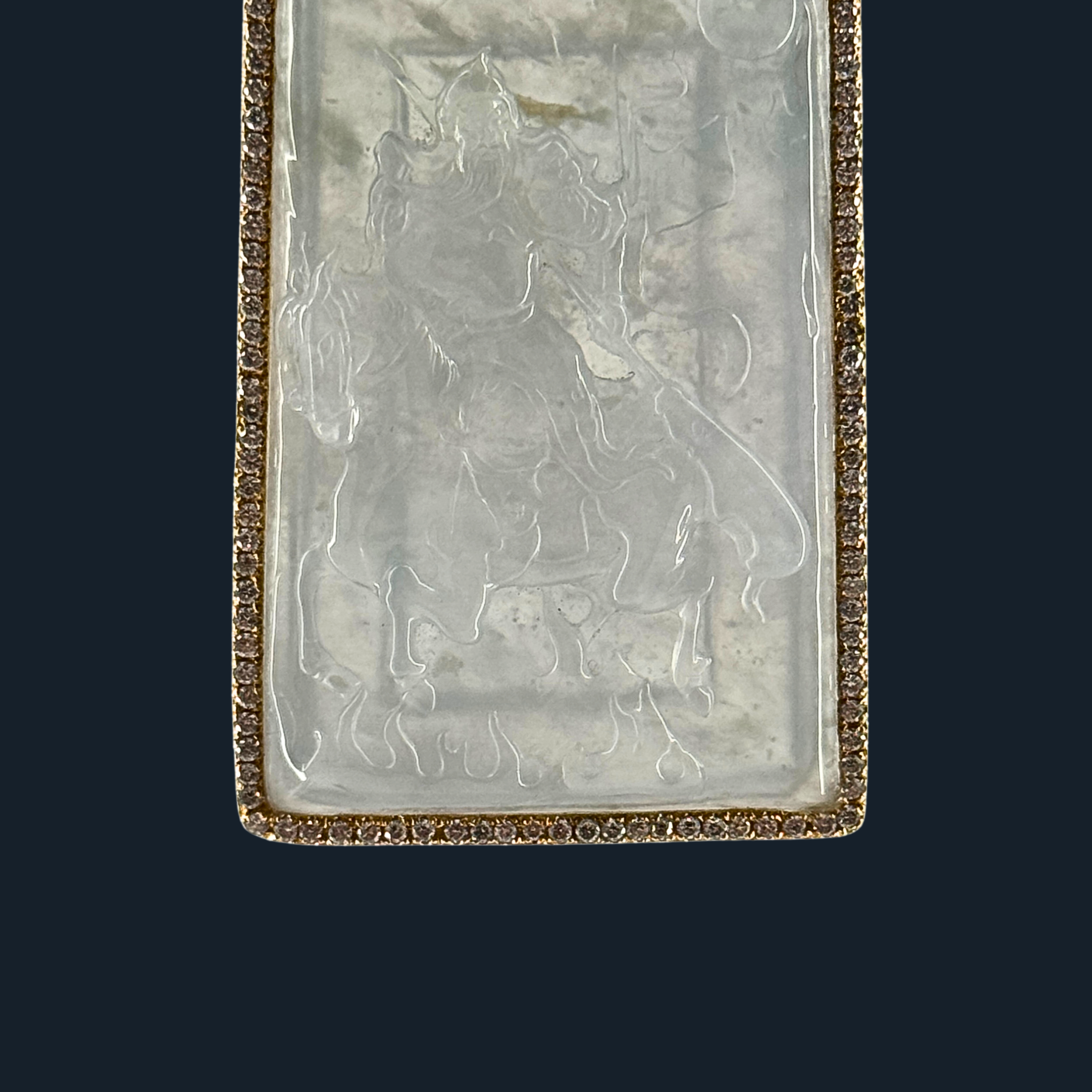 💎 ICED RARE Guan Gong on Champion Stallion Grand Master Craftsman NGI Cert