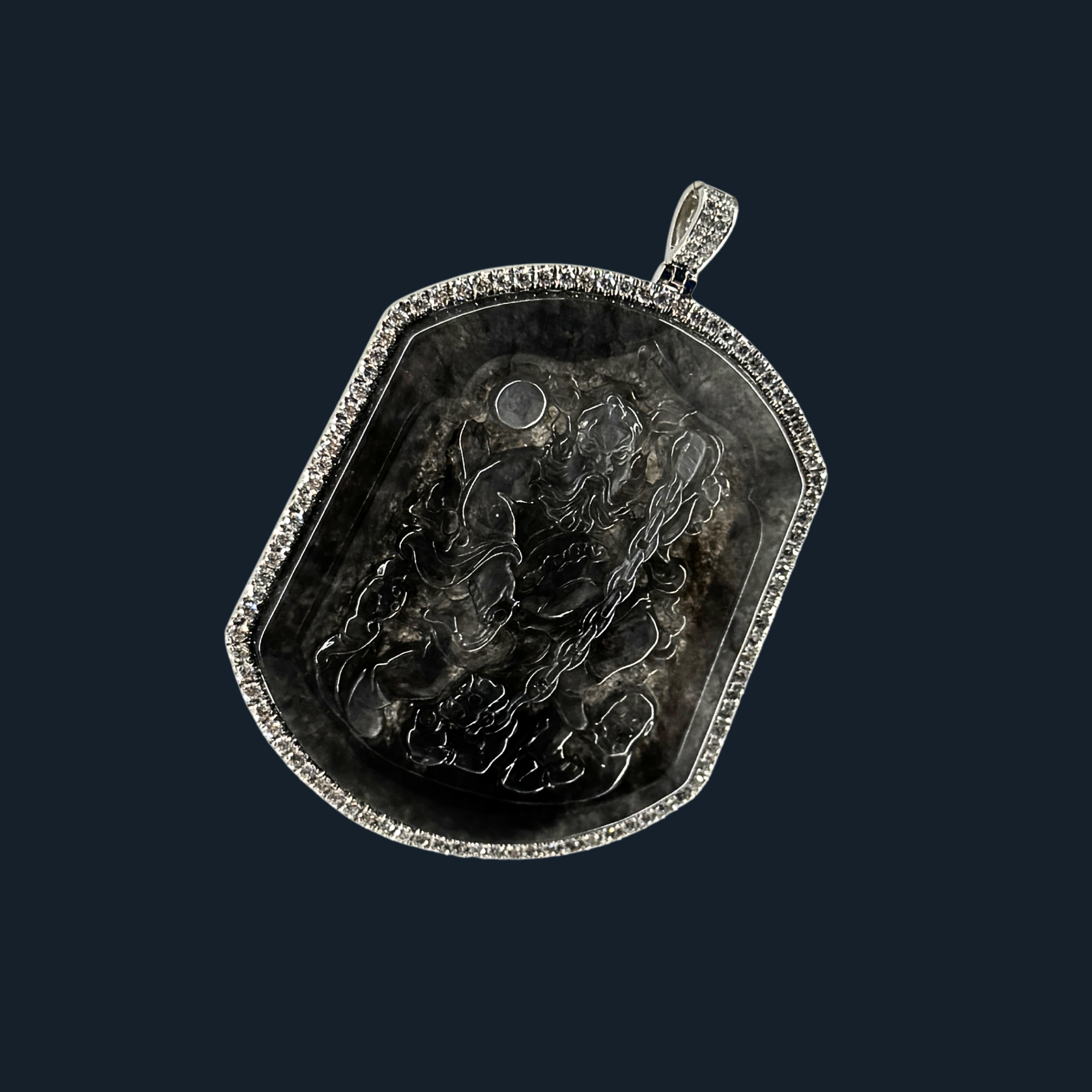 💎 ICED Black Jade Zhong Kui