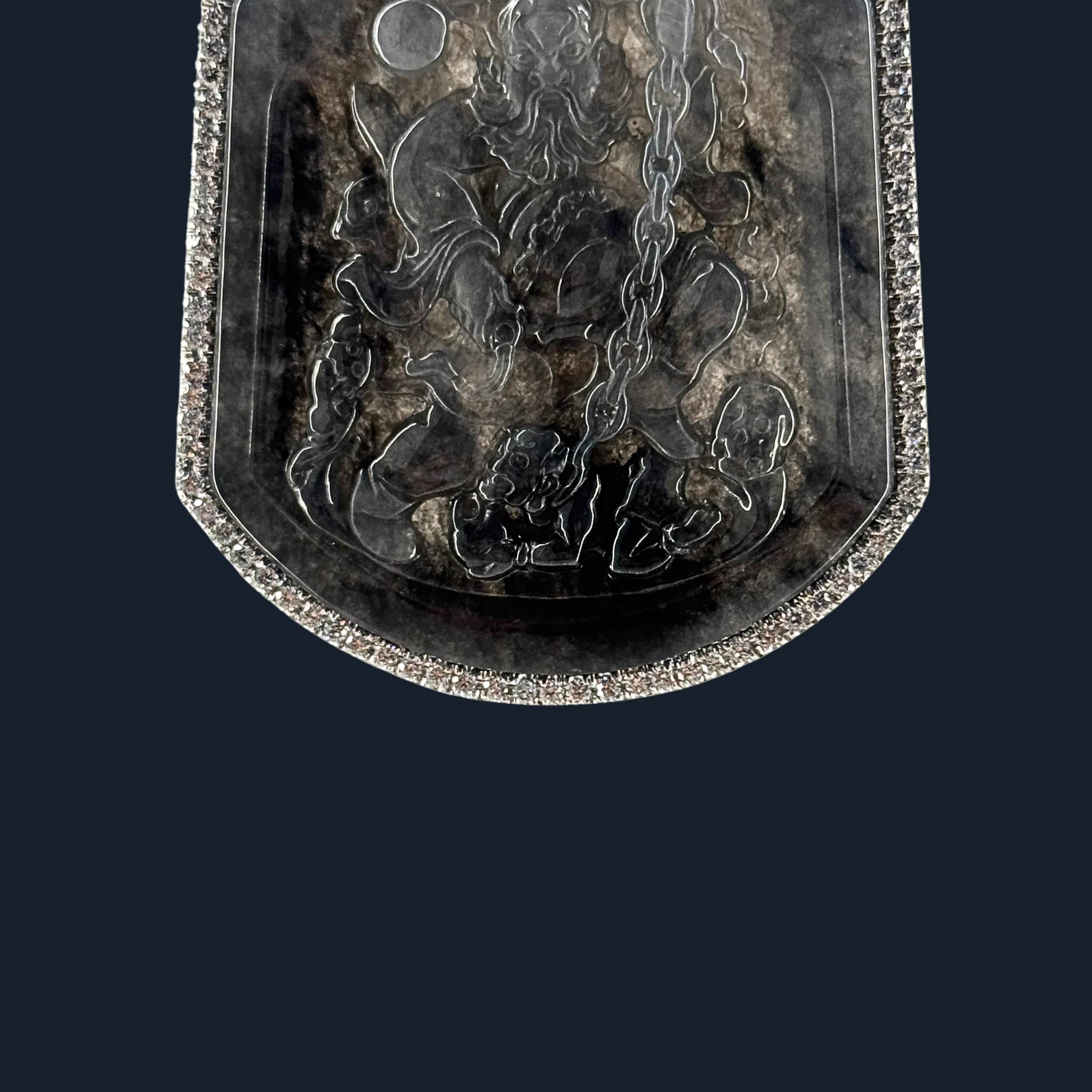💎 ICED Black Jade Zhong Kui