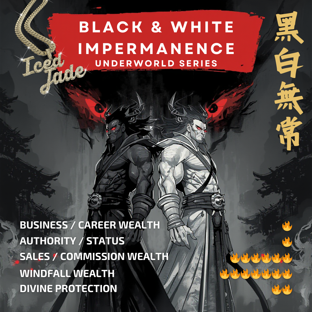 💎 ICED Black & White Impermanence