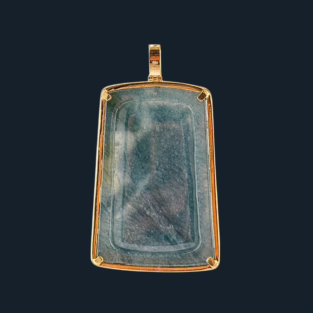💎 ICED Green Jade Guan Gong