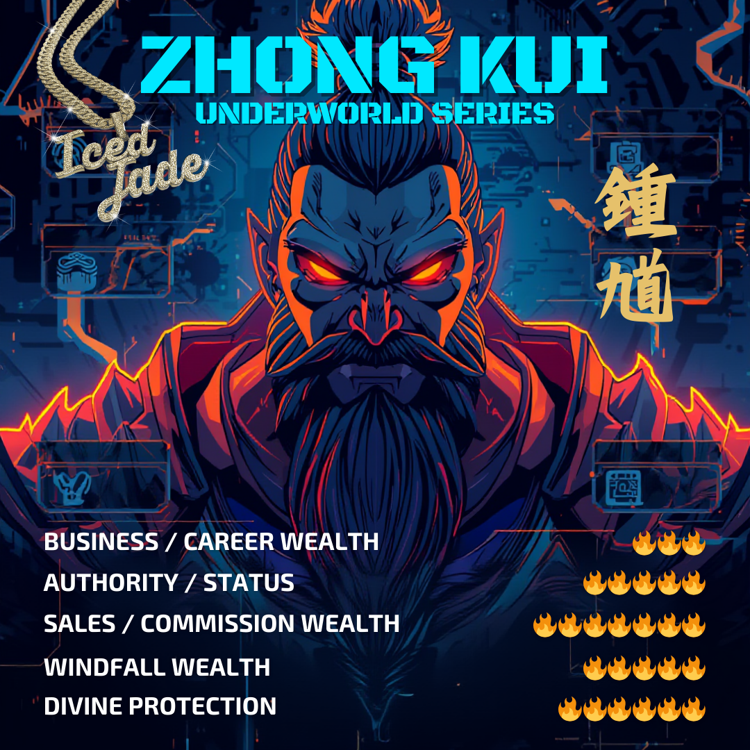 💎 ICED Zhong Kui Pendant