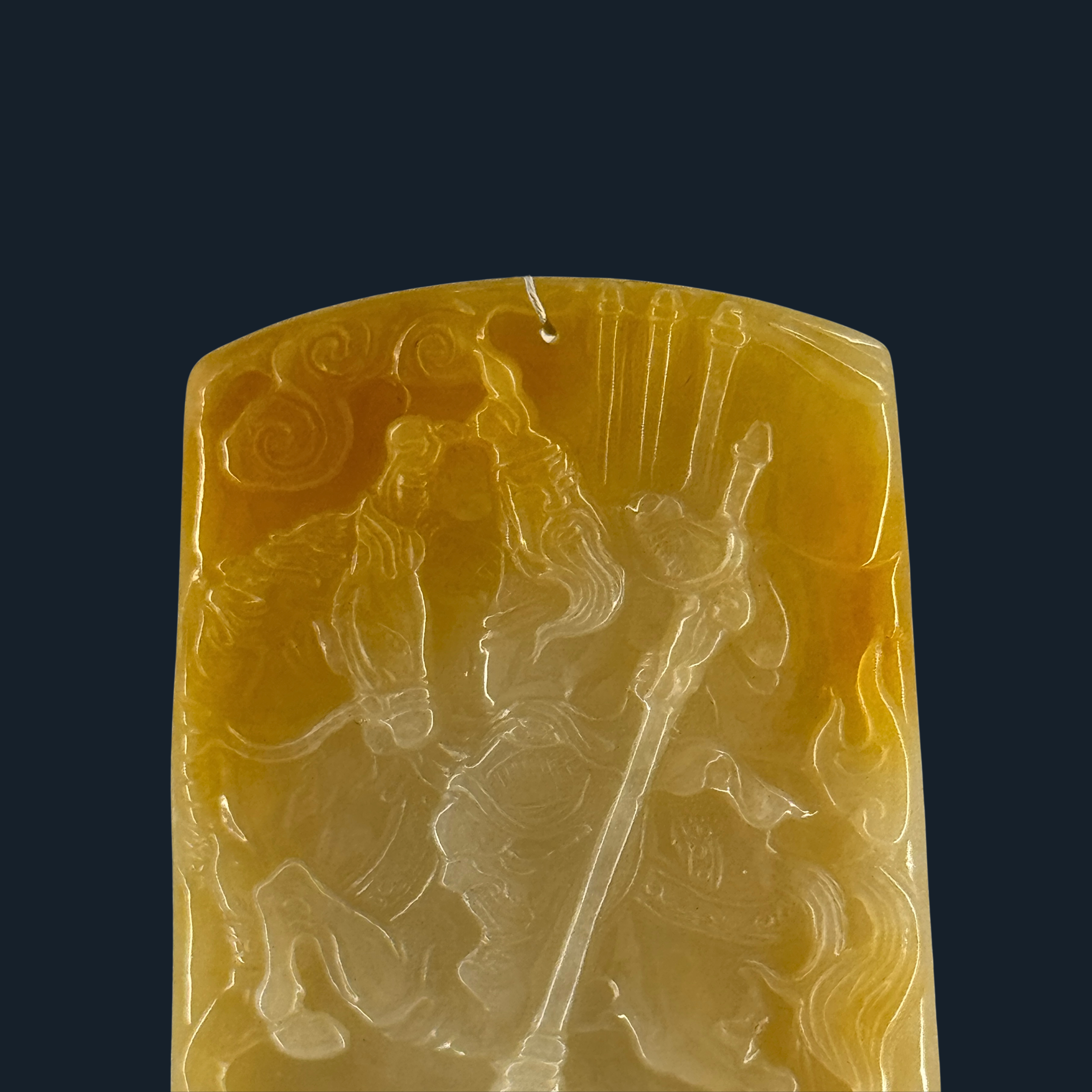 Yellow Jade Guan Gong on Champion Stallion