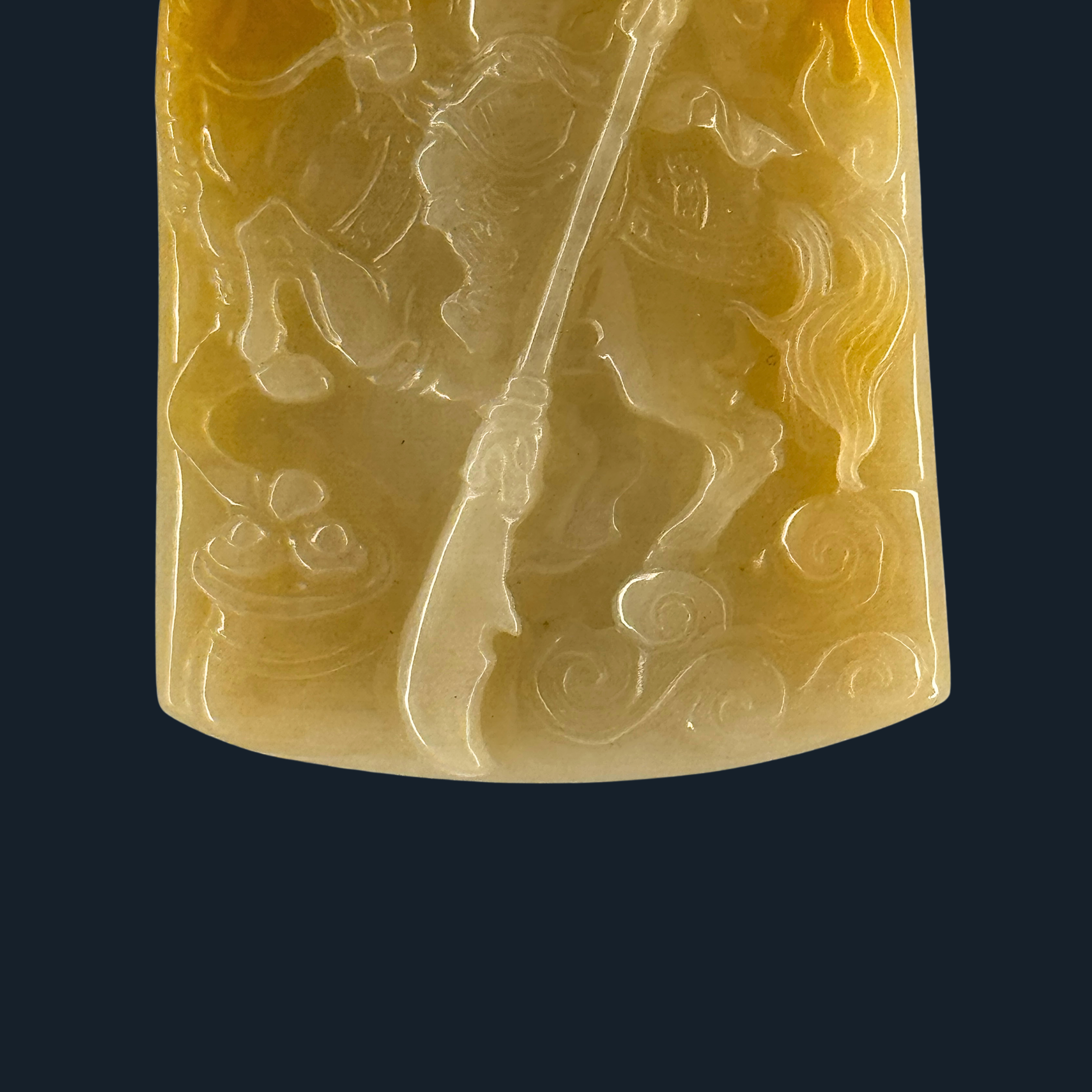 Yellow Jade Guan Gong on Champion Stallion