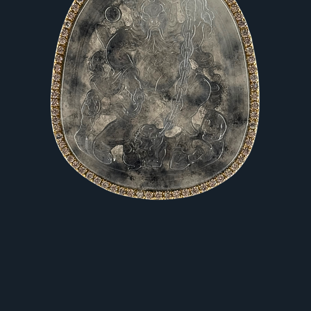 💎 ICED Zhong Kui Pendant