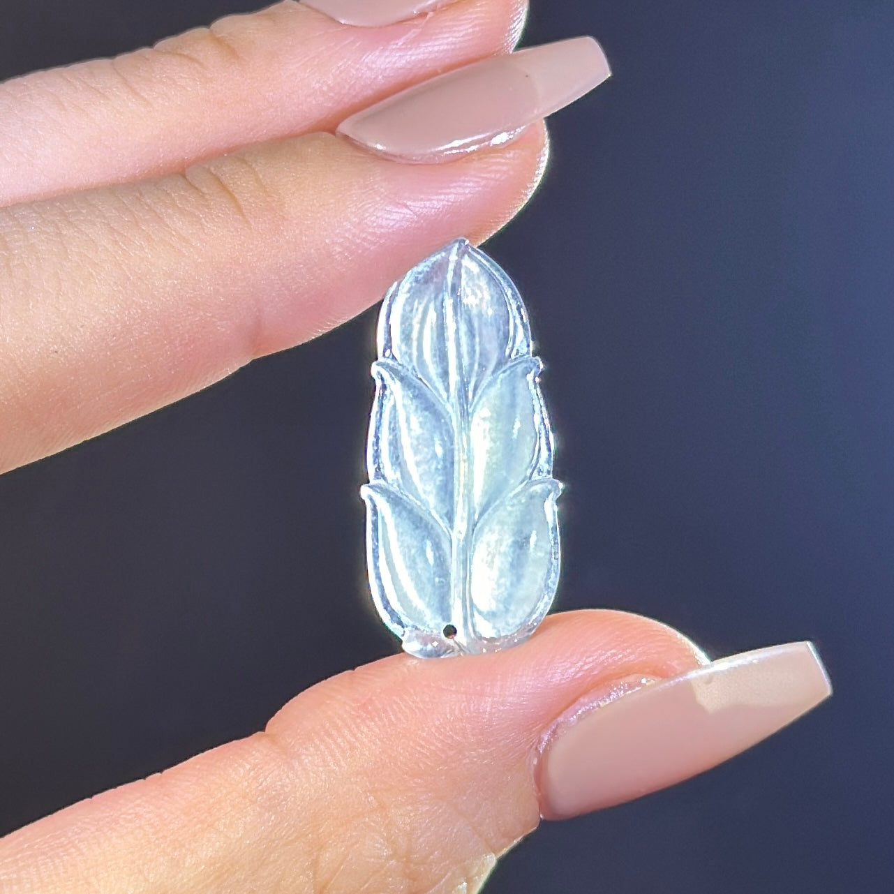 Type A Semi Icy Jade Leaf