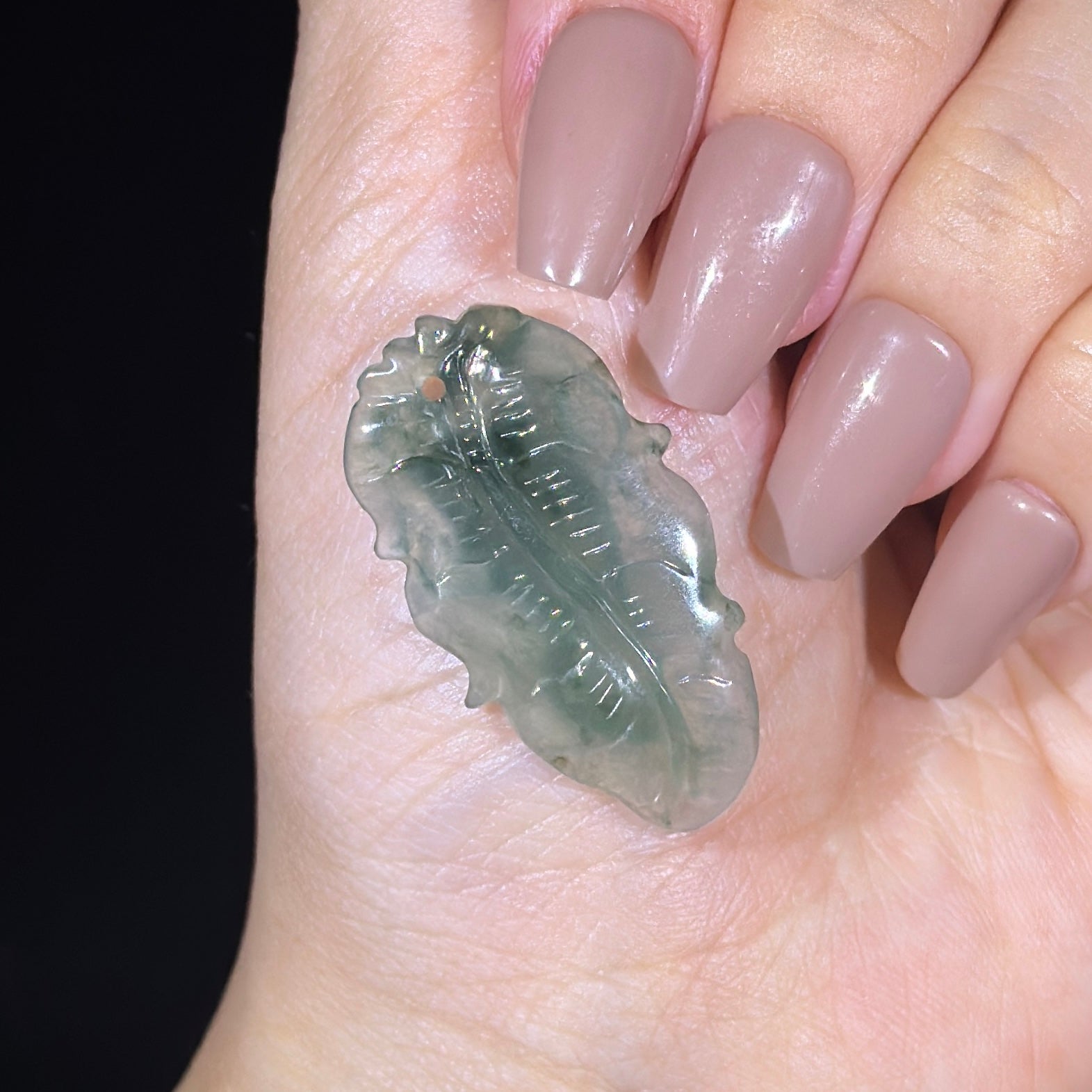 Type A Semi Icy Green Jade Goldfish