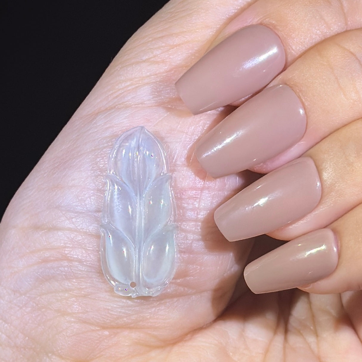 Type A Semi Icy Jade Leaf