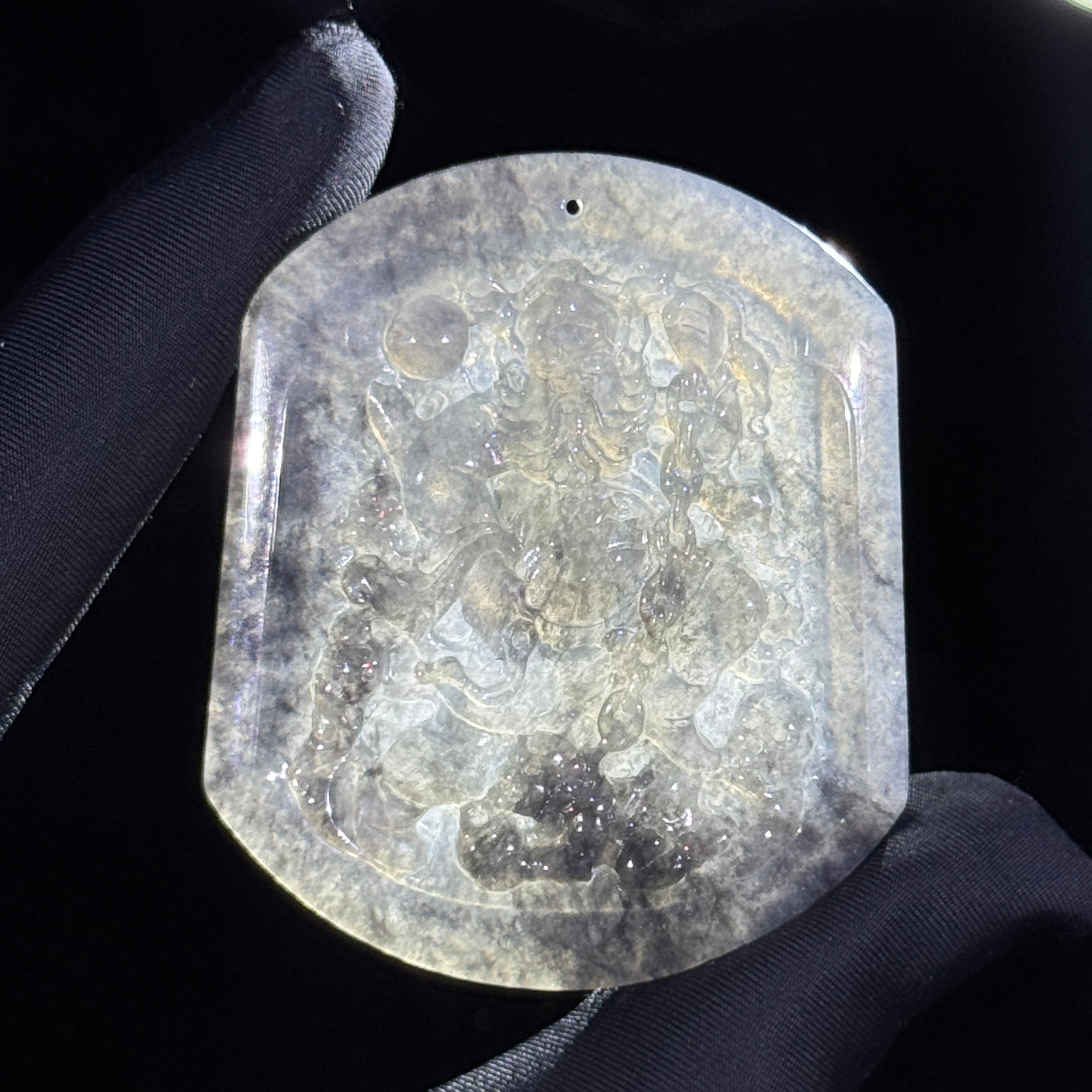 Type A Black Jade Zhong Kui