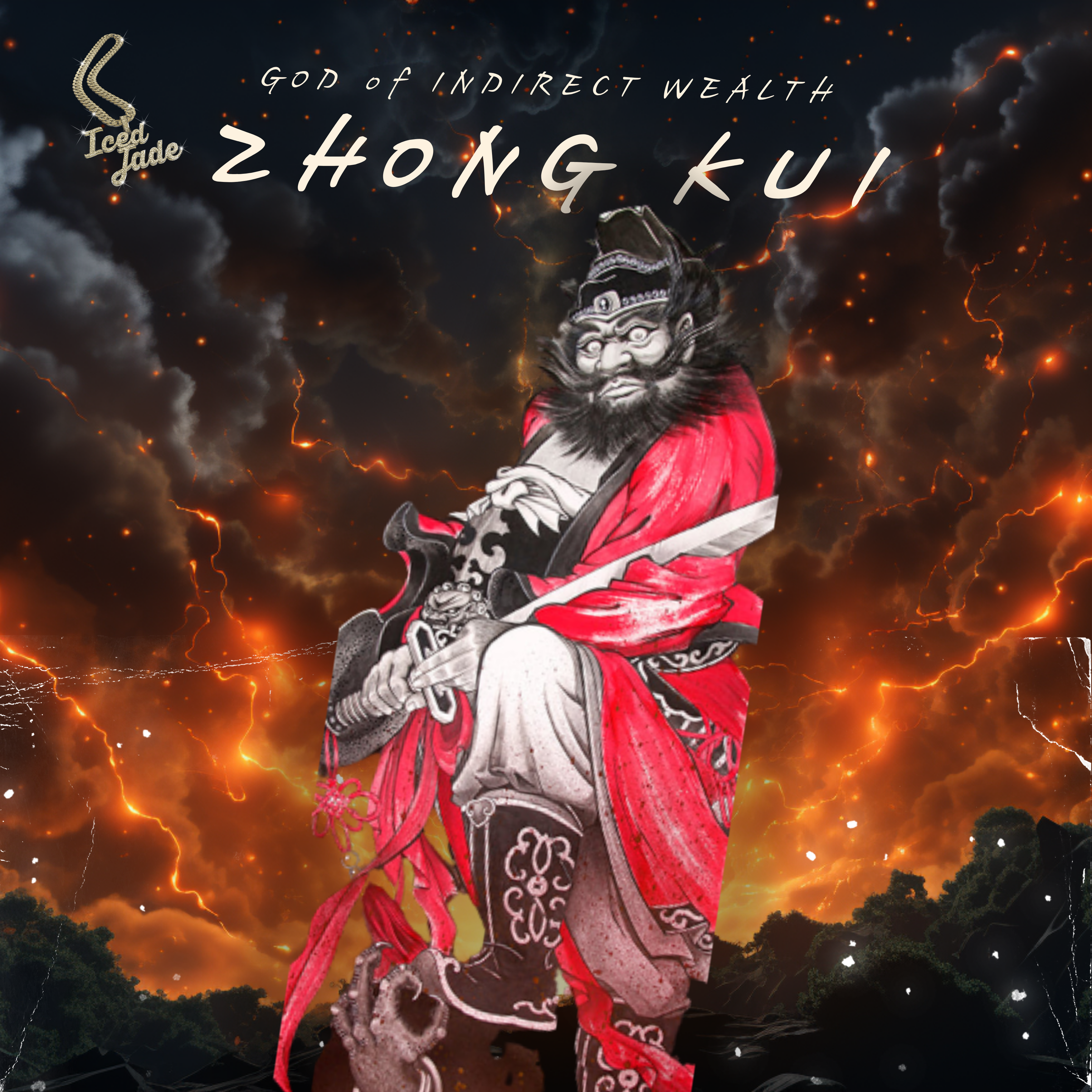 Zhong Kui God of Indirect Wealth