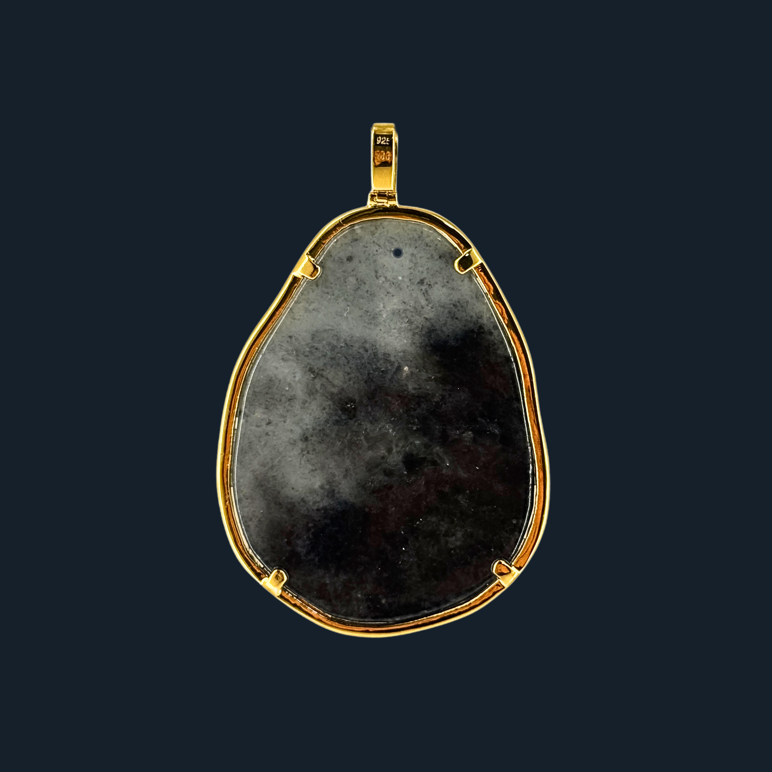 💎 ICED Black Jade Black & White Impermanence