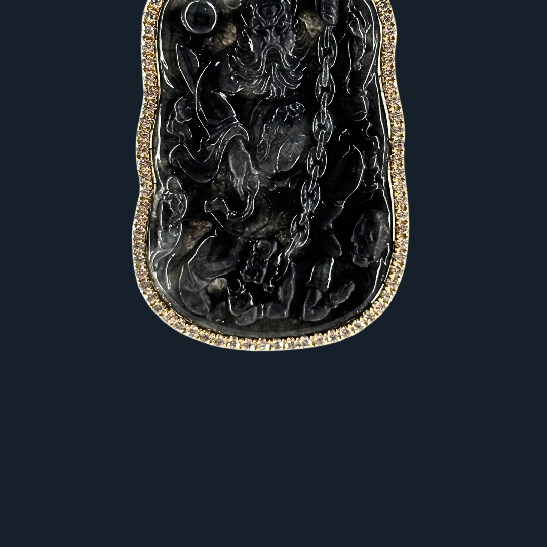 💎 ICED Zhong Kui Pendant
