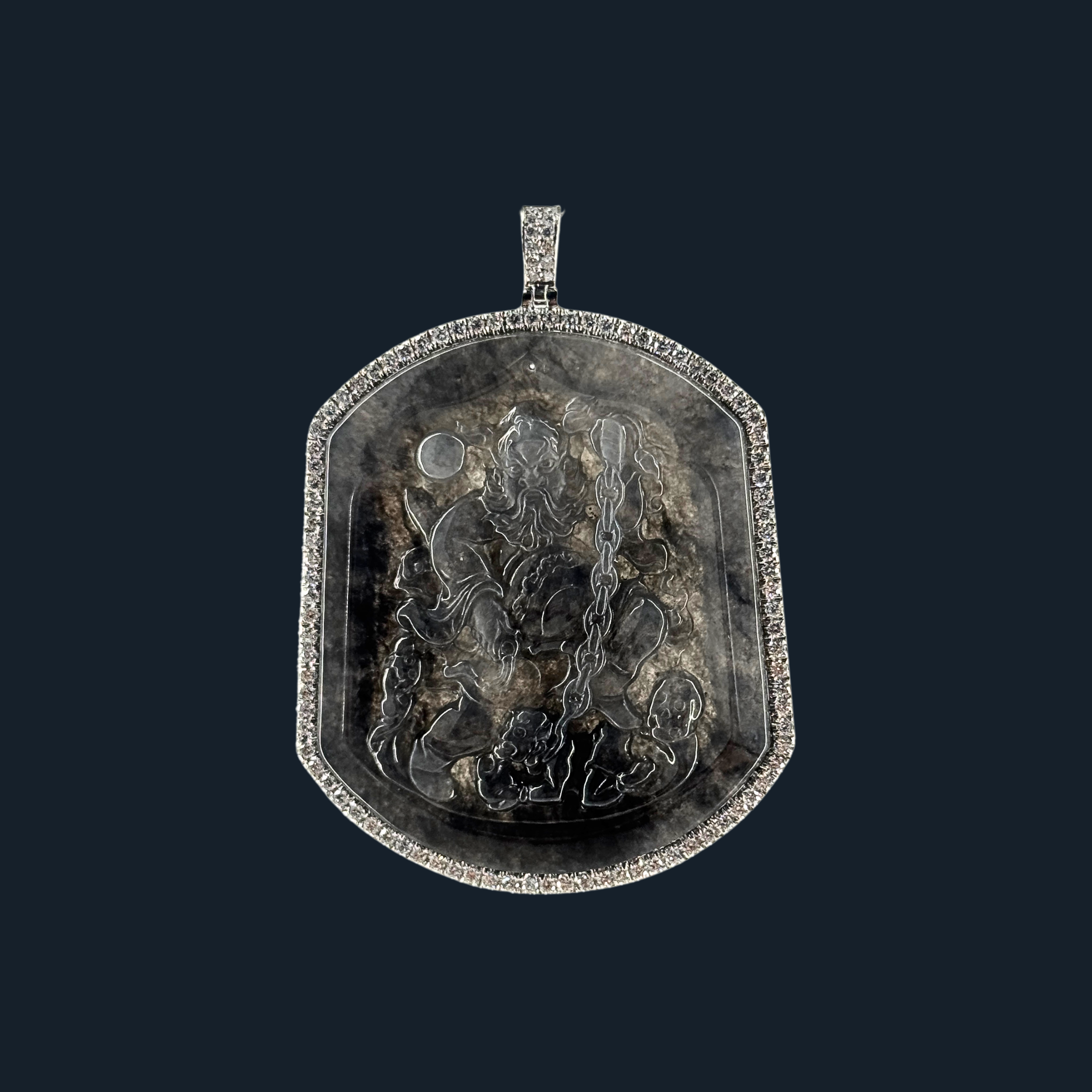 💎 ICED Black Jade Zhong Kui