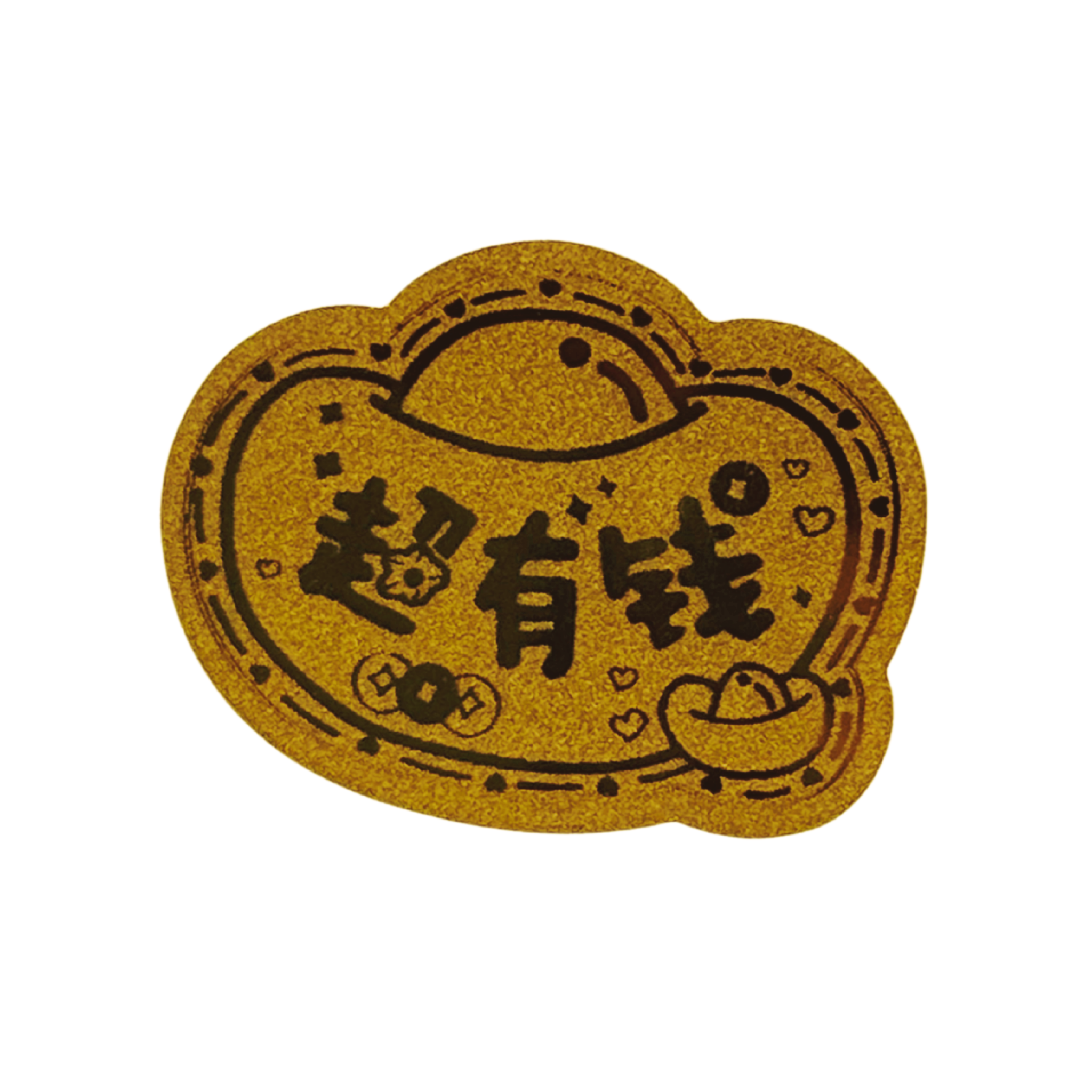 999 Gold Card Golden Ingot