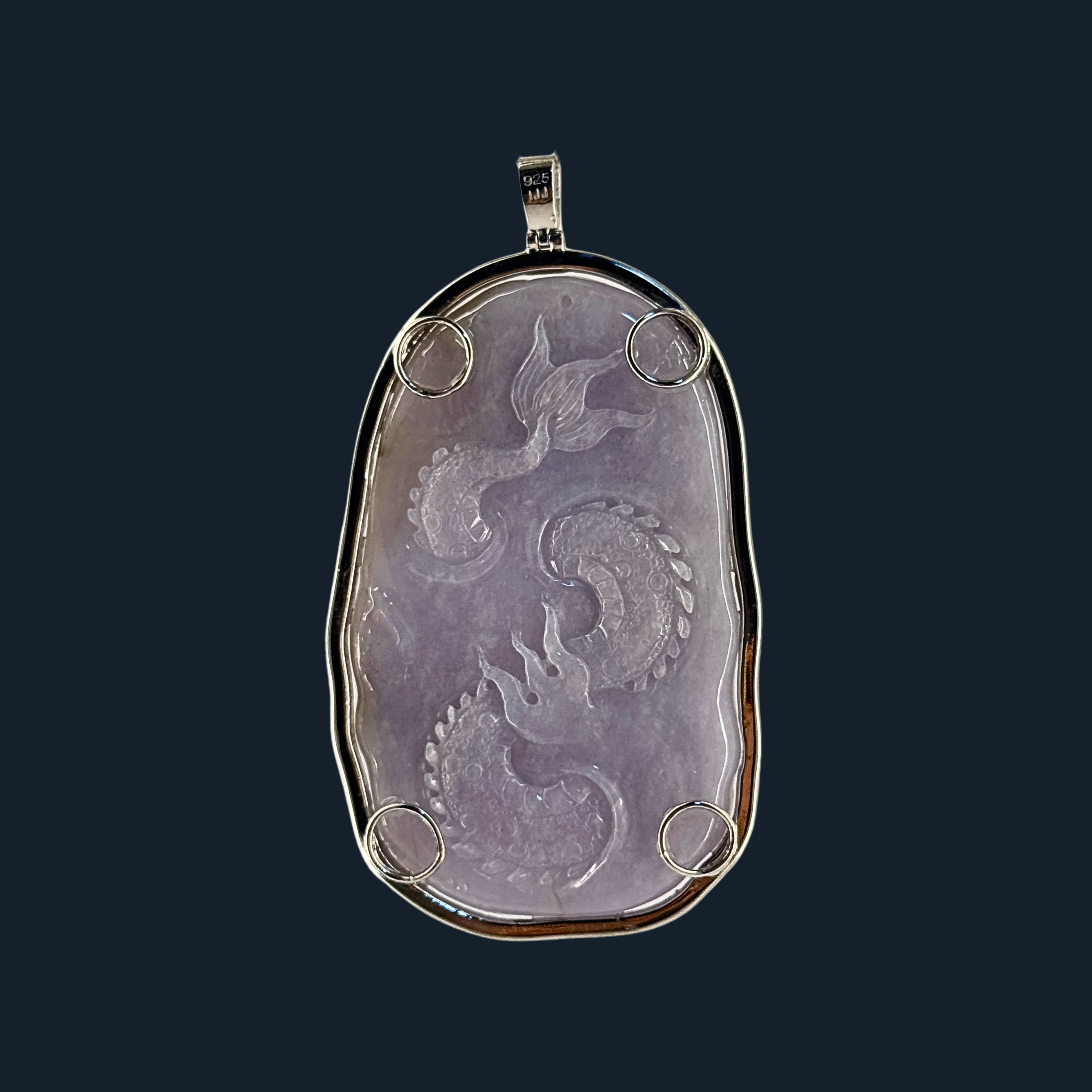 💎 ICED Lavender Jade Dragon