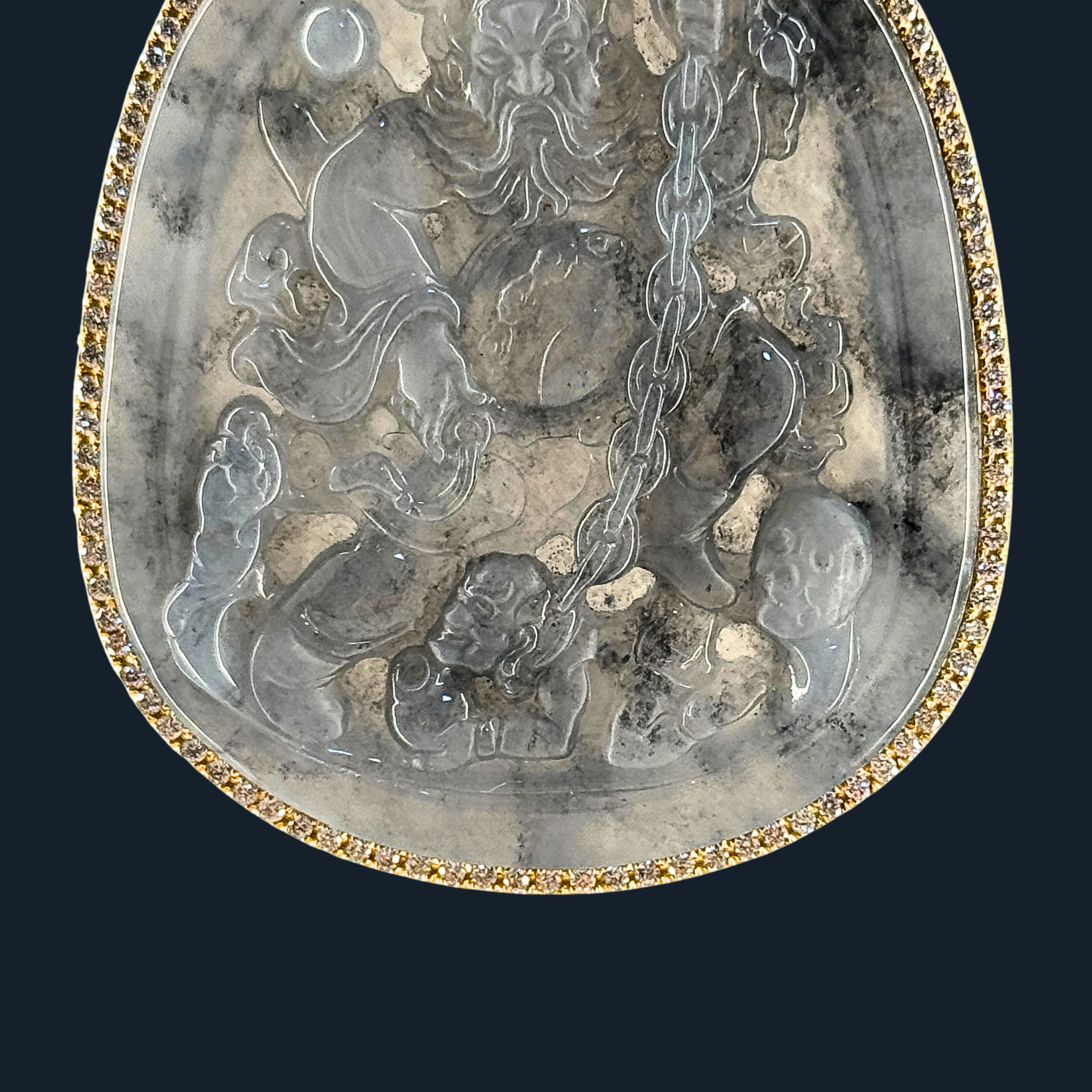 💎 ICED Black Jade Zhong Kui