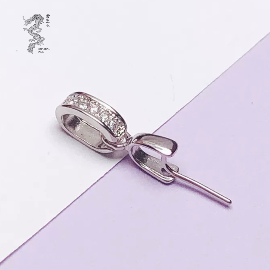S925 Sliver Bling Clasp Design 2