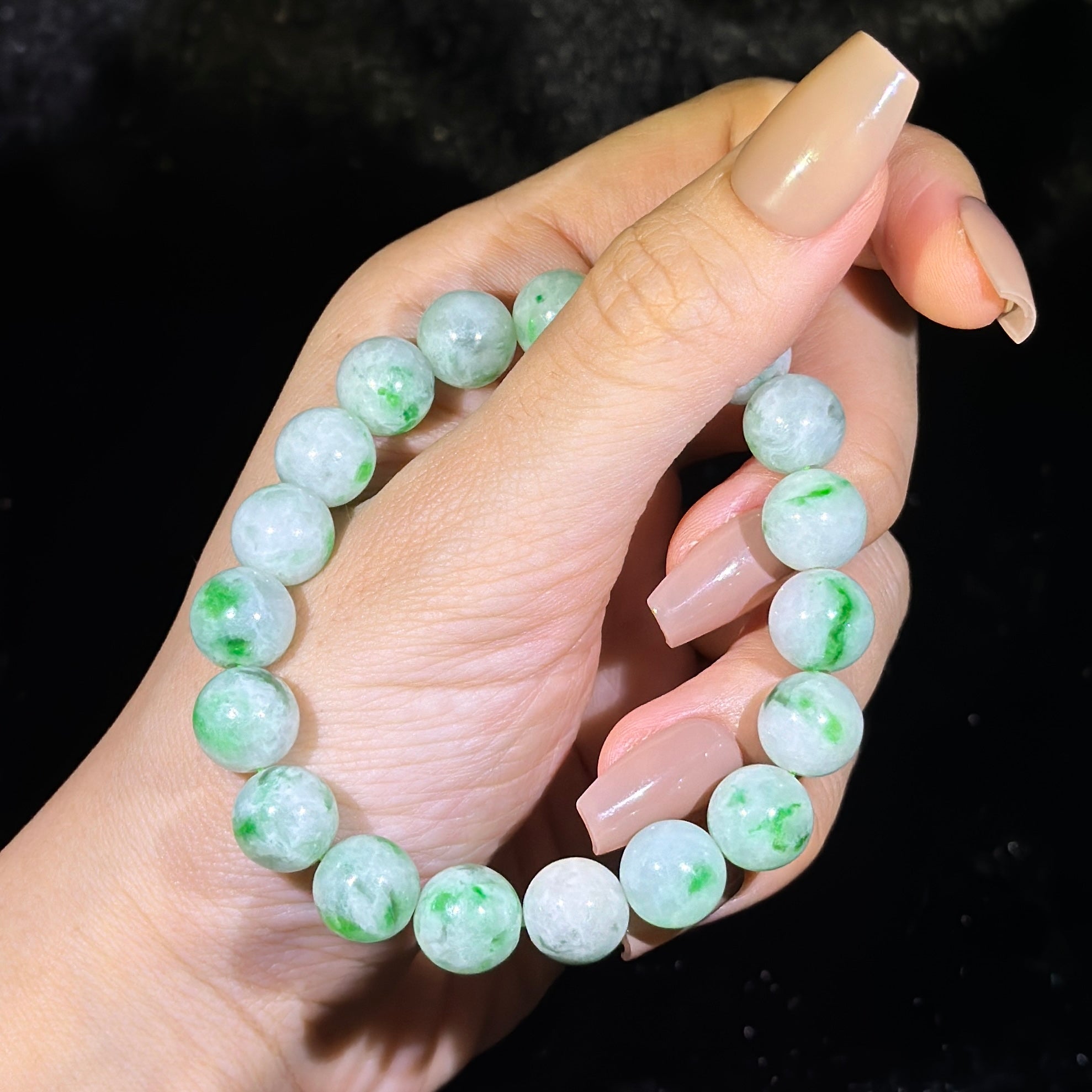 Type A Green Jade Bracelet