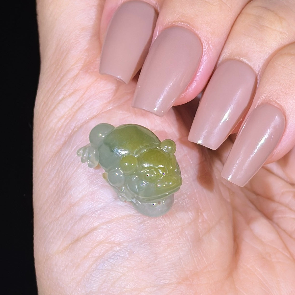 Type A Green & Yellow Jade Chan Chu